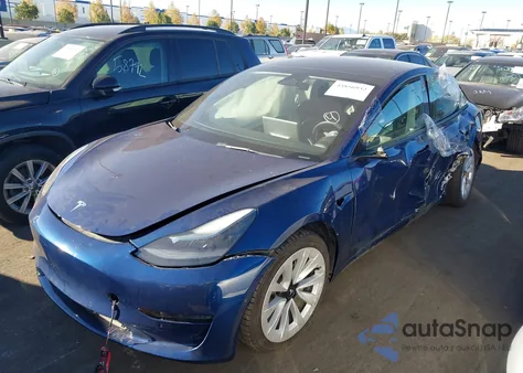 2022 Tesla Model 3 Long Range Dual Motor All-Wheel Drive from USA, damaged, VIN 5YJ3E1EB1NF188017